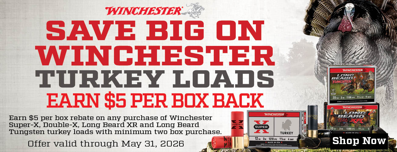 2026 Winchester Turkey Ammo Rebate